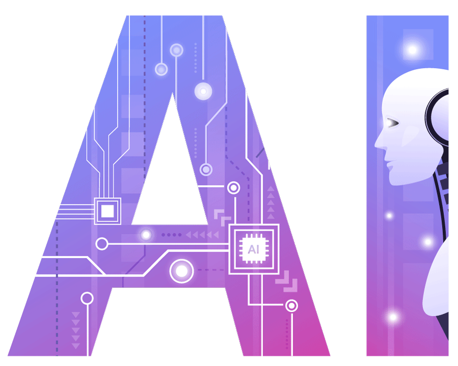 AI logo art